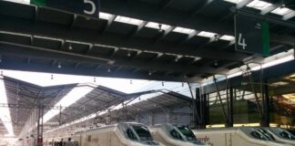 Descarrila un AVE entre Málaga y Madrid con 291 viajeros a bordo a causa del temporal