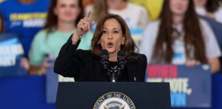 Kamala Harris ataca a Donald Trump por decir que “protegerá” a las mujeres “tanto si les gusta como si no”