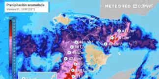 Hasta cuándo durará el temporal: la Aemet alerta de que las lluvias seguirán los próximos días