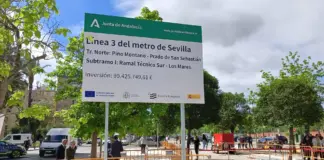 Nuevos cortes de tráfico por las obras del Metro de Sevilla: zonas afectadas, desvíos y alternativas