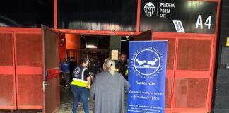Mestalla centro de operaciones del Banco de Alimentos para ayudar a los afectados por la DANA