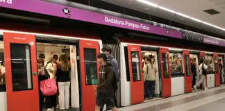 Sin servicio la L2 del metro de Barcelona entre Sagrada Familia y la Pau en plena huelga de autobuses