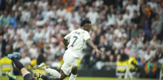 Vinicius revienta una tarde de calamidades ante Osasuna