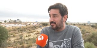 Daniel Noblejas busca a su padre en el barranco del Poyo: "Aquí tiene que haber más desaparecidos; necesitamos más maquinaria, más gente"