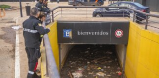 La Policía no encuentra fallecidos en el parking de Bonaire tras revisar casi la totalidad de las instalaciones