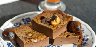 Tarta de castañas con caramelo, receta sencilla para disfrutar en otoño