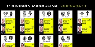 Las designaciones arbitrales de la jornada 13 de LaLiga EA Sports