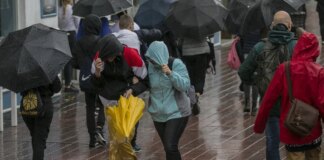 Llega la borrasca Dorothea: vientos de 105 km/h y fuertes heladas