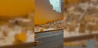 La borrasca Dorothea obliga a suspender las clases en Canarias y provoca caídas de árboles, muros y desvía algunos vuelos