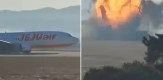 El último mensaje de un pasajero del avión surcoreano minutos antes de la tragedia