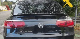 Interceptado un coche en la A-6 que circulaba con matrículas pintadas, ¿a qué sanción se enfrenta?