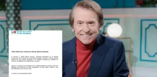Raphael padece un linfoma cerebral, según revela el nuevo parte médico