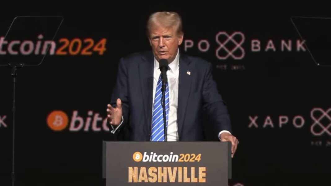 Trump se Atribuye el Mérito Por el Histórico Rally de Bitcoin a $100.000