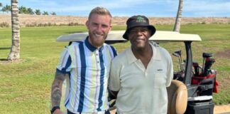 UD Las Palmas, sol y Golf con Samuel L. Jackson, in that order
