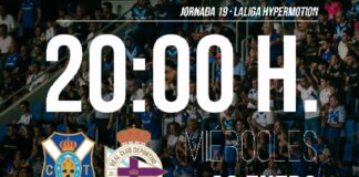 El aplazado Tenerife-Deportivo se jugará el 29 de enero