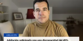 Cuándo se puede prejubilar una persona con entre un 45 y un 64% de discapacidad sin perder pensión