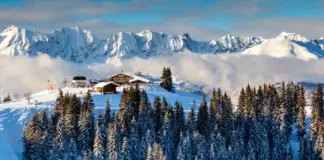 El pueblo alpino de Francia que en invierno se convierte en un escenario de cuento