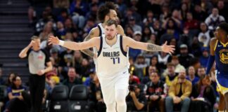 Doncic decide el partido con más triples en la historia de la NBA