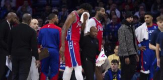 Embiid se rompe la nariz y Aldama se impone en el polémico duelo español de la NBA