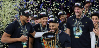 Los Milwaukee Bucks relevan a los Lakers en el palmarés de la Copa NBA
