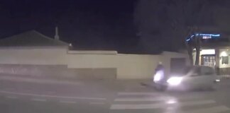 VÍDEO: Se busca al conductor que atropelló a una mujer en Granada y se dio a la fuga