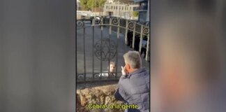 Albiol se enfrenta a uno de los okupas del instituto Lola Anglada: "La gentuza no tiene sitio en Badalona"