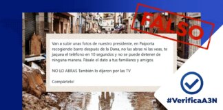 No existe una fotografía de Pedro Sánchez y Alberto Núñez Feijóo que vaya a infectar tu teléfono