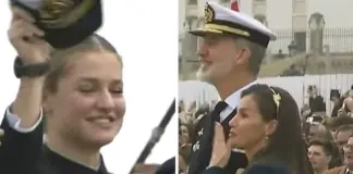 Los reyes no pueden contener la emoción en la despedida a Leonor en Cádiz: besos y lágrimas de la reina Letizia