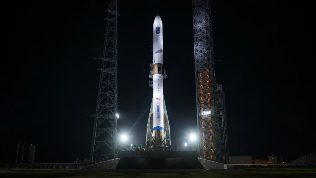 Sigue el lanzamiento del megacohete New Glenn de Blue Origin