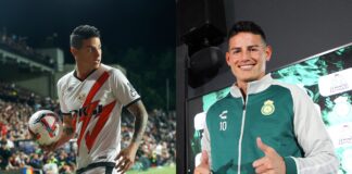 James Rodríguez-Rayo Vallecano, un divorcio exprés en 205 minutos