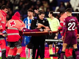 Raúl Moro se rompe la clavícula... con el Ajax en el horizonte