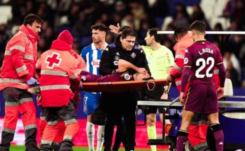 Raúl Moro se rompe la clavícula... con el Ajax en el horizonte