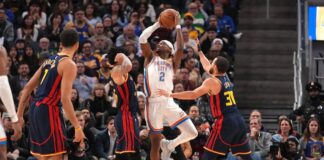 Shai se lleva una lección de Curry