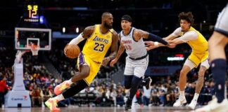 Los Lakers se exhiben en una soberana paliza
