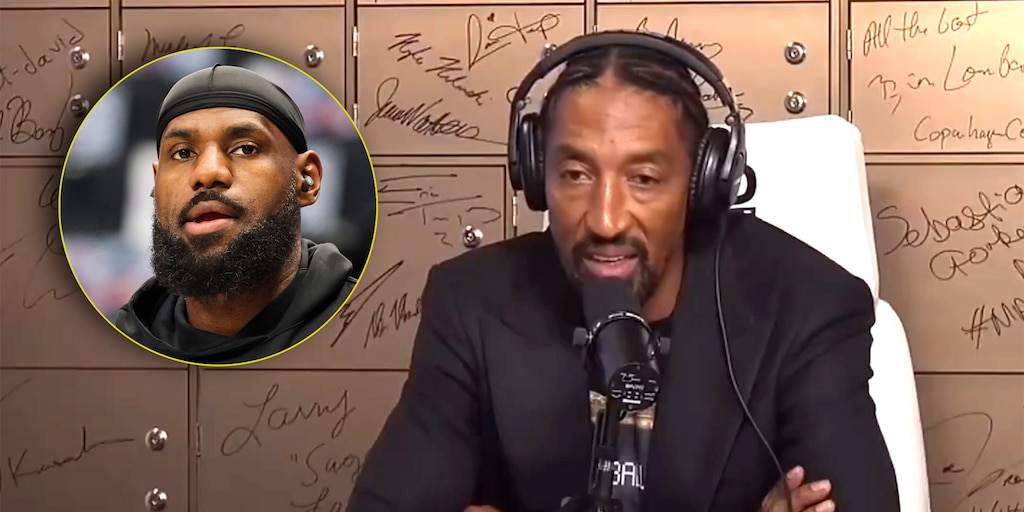 Los dardos de Scottie Pippen al compararse con LeBron James: “Tengo seis anillos”
