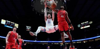 Los Thunder triunfan en una noche NBA descafeinada por la NFL
