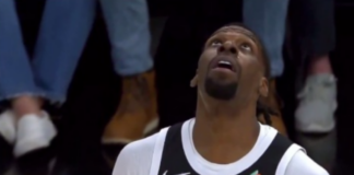 Ni en una pachanga: ¡se cae un trozo del techo en una pista NBA!