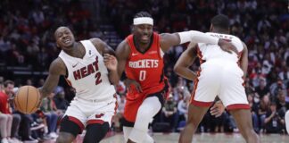 Ya se conocen las sanciones a Amen Thompson y Terry Rozier por su pelea en el Rockets-Heat