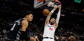 Zubac lleva al límite a Wembanyama