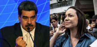 Sin presentar pruebas, Maduro dice que opositora María Corina Machado "regresó a Venezuela" y se "está moviendo" con ayuda de gobiernos extranjeros