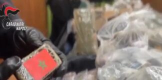 Cuatro detenidos con 745 kilos de hachís en Nápoles