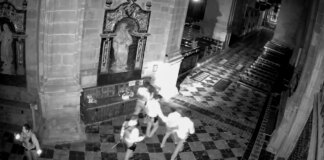 Detienen a un ladrón escondido en un armario mientras intentaba robar en la catedral de Calahorra