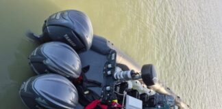Interceptan una narcolancha cuando remontaba el Guadalquivir hacia Sevilla