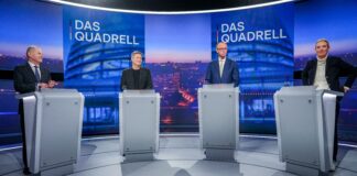 El conservador Merz lucha por distanciarse de los ultras de AfD en un debate a cuatro marcado por la migración