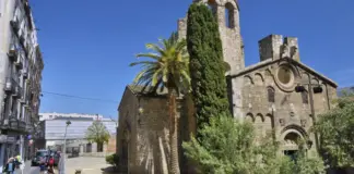 El monasterio en el centro de Barcelona que es uno de los mejores conservados en estilo románico