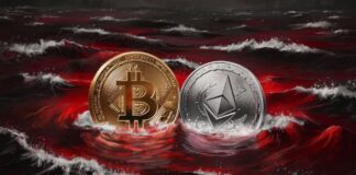 Bitcoin y Ethereum se Desploman Mientras Las Liquidaciones Superan Los $600 Millones
