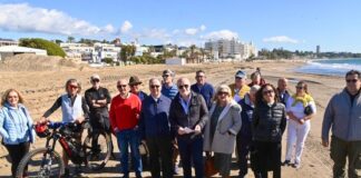 Denuncian destrozos en playas de Marbella por los traslados de arena