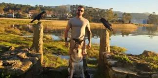 Dos cuervos y una perra lobo checoslovaco, la manada de Javier Otero Mouriño