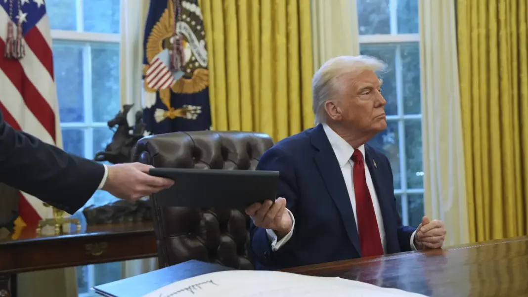 El falangista Donald Trump