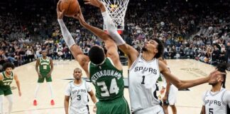 Wembanyama le gana la partida a Giannis